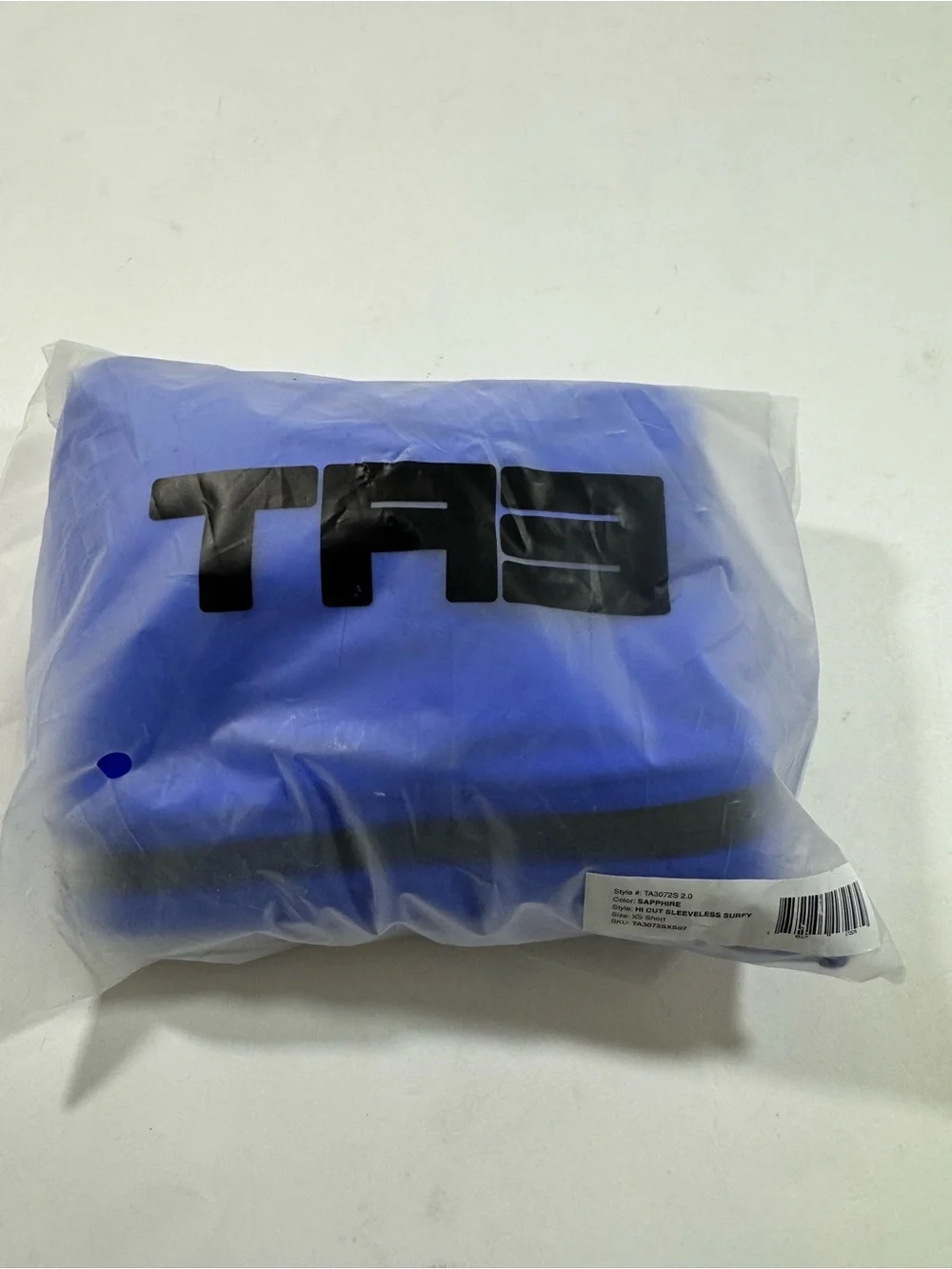 New Ta3 Hi Cut Sleeveless Surfy One Piece Swimsuit Sapphire